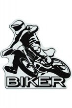 Proobikes Biker Supermoto Sticker
