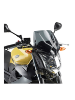 Givi windscreen for Yamaha XJ6 '09