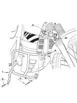 Engine hood for Honda CBF 1000 ['07-'08]
