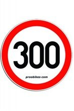 Proobikes 300 km/h Sticker