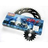 GSX1100 F 89-96 zestaw napędowy DID50 ZVM2 (hiper wzmocniony, X2-ringowy) zębatki SUNSTAR 