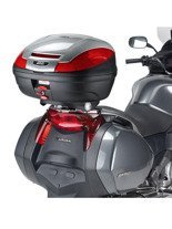 M3 mounting plate for Givi Monokey topcase on an F Monoracku