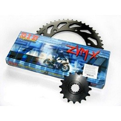 GSX1100 F 89-96 zestaw napędowy DID50 ZVM2 (hiper wzmocniony, X2-ringowy) zębatki SUNSTAR 