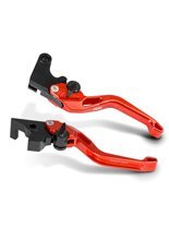 Dźwignie krótkie EVOS Womet-Tech do KTM 1190 ADVENTURE (13-16), Super Adventure 1290 (15-19) czerwone