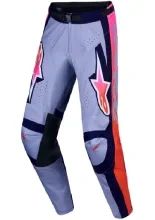 Spodnie cross Alpinestars MX Racer Air Hunt fioletowo-różowe