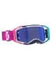 stealth blue/radiant pink / blue chrome works
