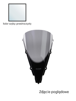 Szyba motocyklowa MRA Racing "R" Yamaha YZF R 1 (02-03) przeźroczysta