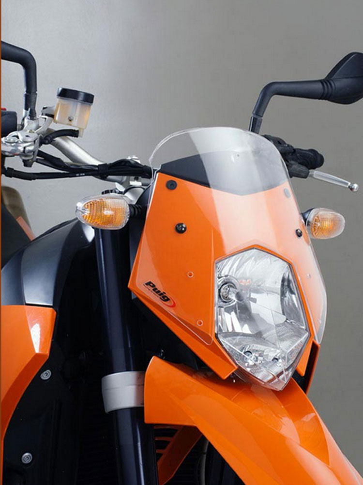 Owiewka PUIG do KTM 950/R Supermoto / 950 Superenduro przezroczysta