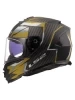 Tracker matt black/gold