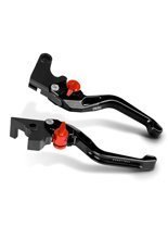 Dźwignie krótkie EVOS Womet-Tech do Yamaha YZF R6 (99-04), YZF R1(02-03), FZ1 FAZER (01-05) czarne