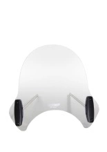 Szyba motocyklowa uniwersalna MRA "SY" + zestaw montażowy HKSL przezroczysta