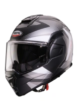 Kask szczękowy Caberg Trip czarno-szary
