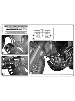 Osłona silnika do KAWASAKI KLR 650 Enduro (07 > 20)