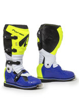 Buty enduro Forma Terrain Evolution TX biało-żółto-niebieskie