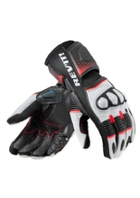 Rękawice motocyklowe damskie REV’IT! Xena 4 biało-fluo czerwone