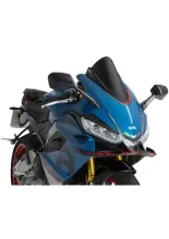 Szyba motocyklowa sportowa PUIG Aprilia RS660 (21-)/ Factory (25-) czarna matowa