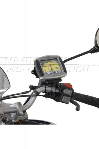 Kulowy uchwyt GPS na lusterko motocykla SW-MOTECH