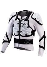 Koszula z ochraniaczami Alpinestars MX Bionic Action V3 biało-czarna