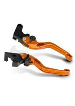 Dźwignie krótkie EVOS Womet-Tech do KTM 1190 ADVENTURE (13-16), Super Adventure 1290 (15-19) pomarańczowe