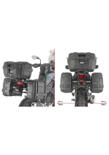 Stelaż kufrów bocznych Monokey GIVI PL One-Fit Kawasaki KLE 500/ SE (26-)