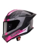 Matt Black/ Fuchsia/ White