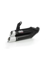 Pełny układ wydechowy IXIL DUAL HYPERLOW BLACK XL, L3XB - Kawasaki Z 650 / Ninja 650 [20]